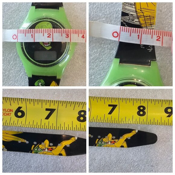 90s The Mask Movie Watch  Memorabilia Jim‎ Carey Kids Or Adult Needs Battery - Picture 11 of 11